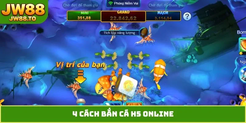 Bắn Cá H5 Online JW88 - Hành Trình Săn Thưởng Cực Chất