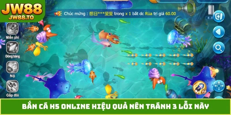Bắn Cá H5 Online JW88 - Hành Trình Săn Thưởng Cực Chất