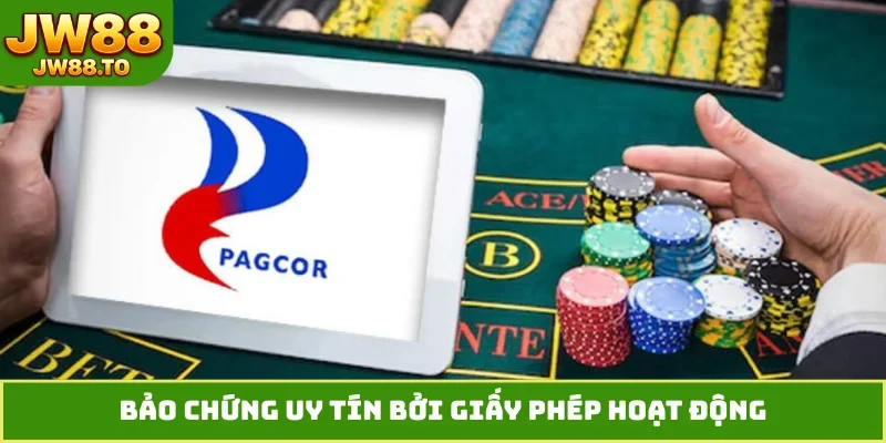 Giấy Phép Hoạt Động JW88 - Quy Định Bảo Mật Cực Kỳ An Toàn