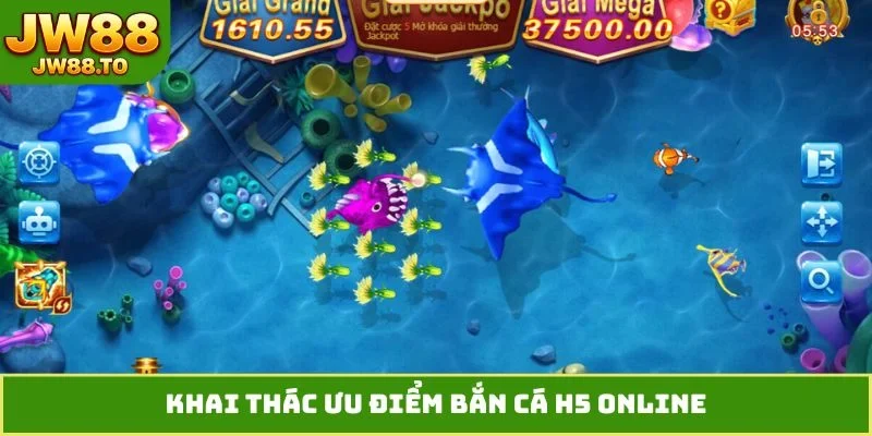 Bắn Cá H5 Online JW88 - Hành Trình Săn Thưởng Cực Chất