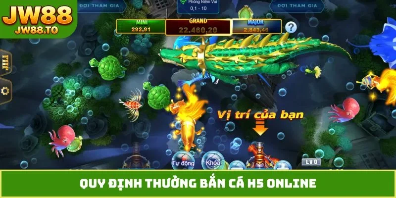 Bắn Cá H5 Online JW88 - Hành Trình Săn Thưởng Cực Chất