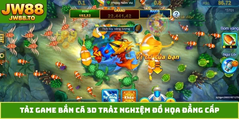 Tải Game Bắn Cá 3D - Săn Jackpot Đại Dương Trong Tầm Tay