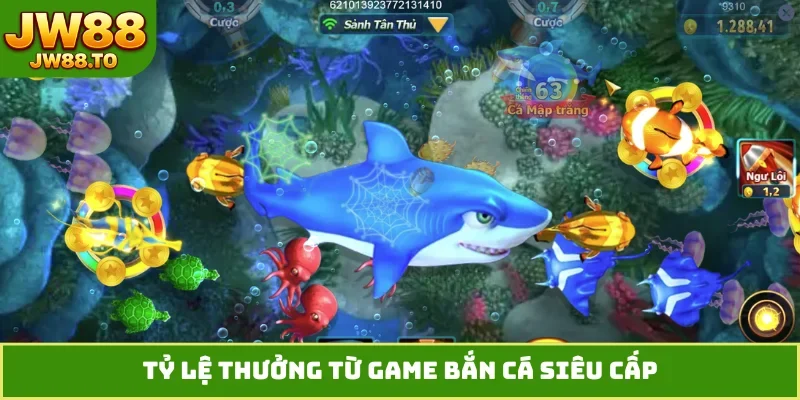 Bắn Cá Siêu Cấp - 4 Điểm Nhấn Thu Hút Hàng Ngàn Ngư Thủ